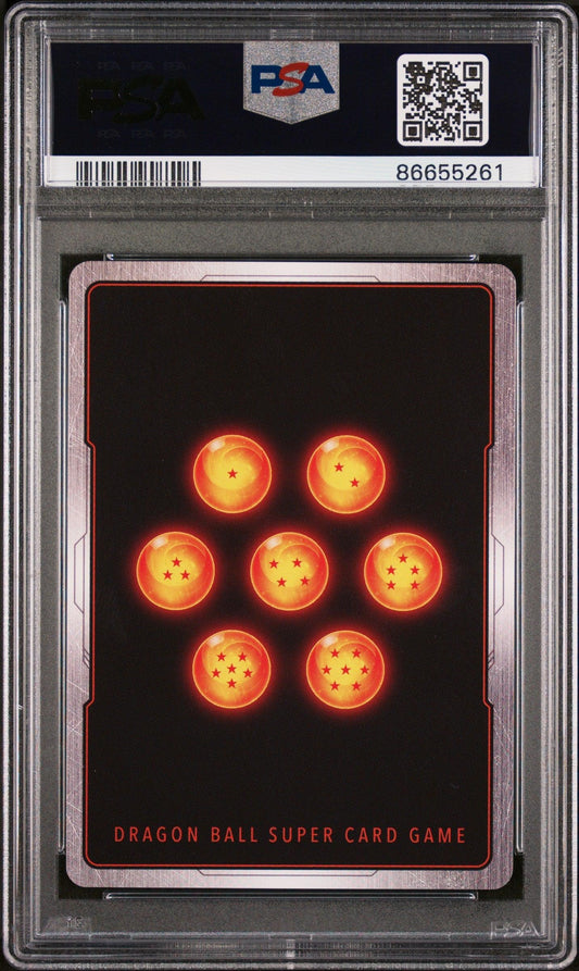 2022 DRAGON BALL SUPER MYTHIC BOOSTER SS3 GOGETA, THWRT/EMP #P-308 - PSA 10 - ToylandEU