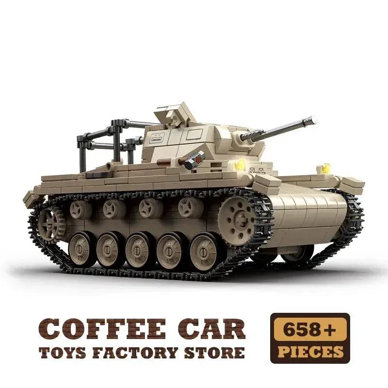  WW2 Army Tank Building Blocks Lego Compatible Educational -  ToylandEU™