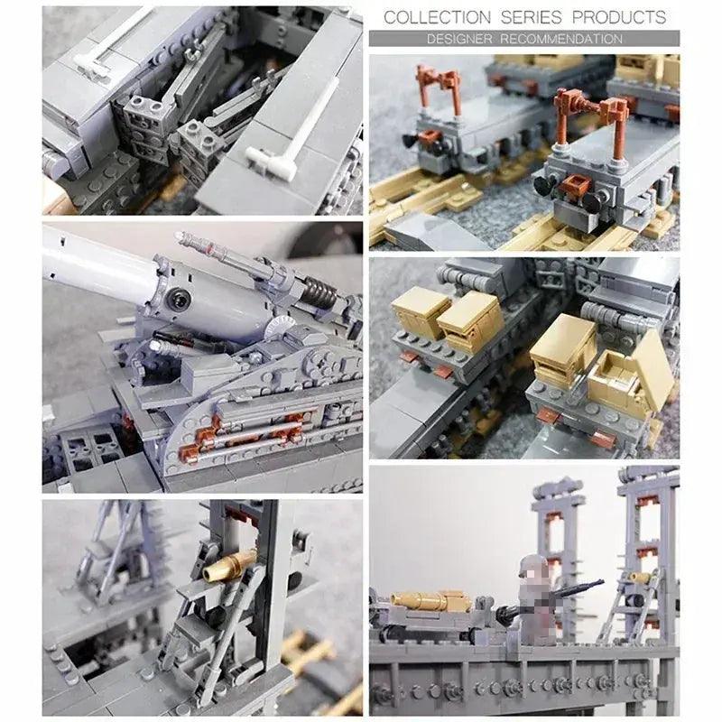  WW2 Gustav Tank Building Blocks Set LEGO Compatible -  ToylandEU™