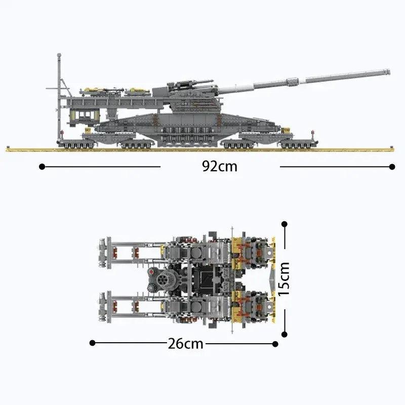  WW2 Gustav Tank Building Blocks Set LEGO Compatible -  ToylandEU™