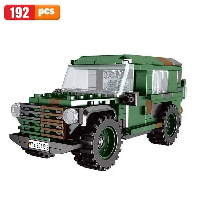 WW2 Military Tank Building Blocks Set for Kids Gift - ToylandEU