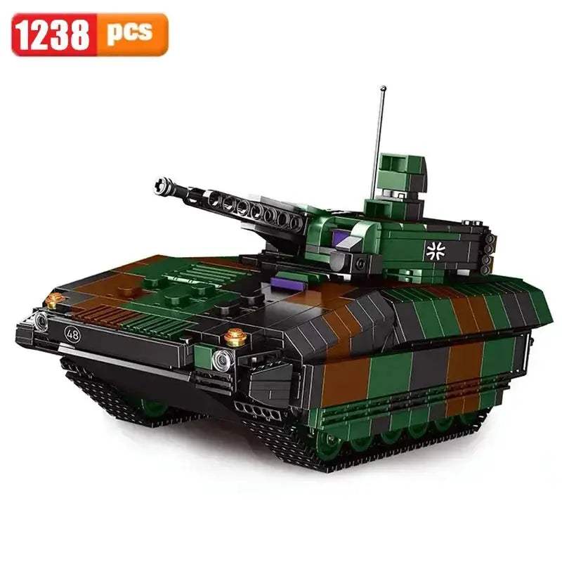 WW2 Military Tank Building Blocks Set for Kids Gift - ToylandEU