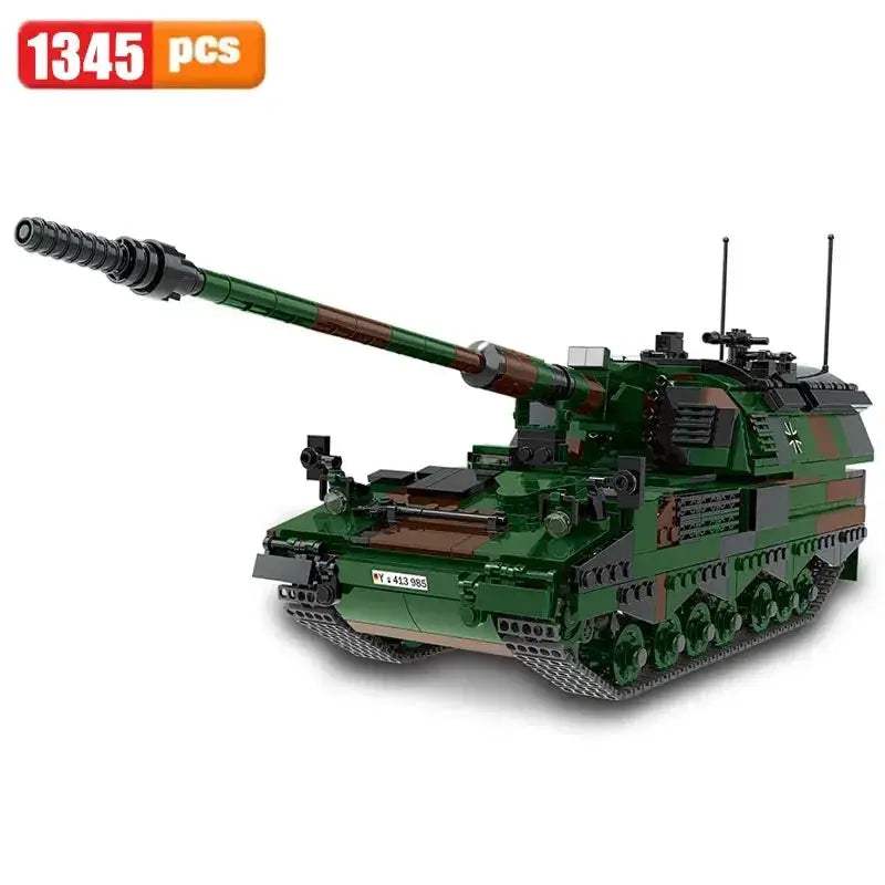 WW2 Military Tank Building Blocks Set for Kids Gift - ToylandEU