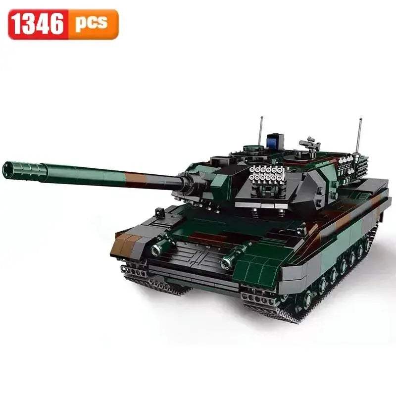WW2 Military Tank Building Blocks Set for Kids Gift - ToylandEU