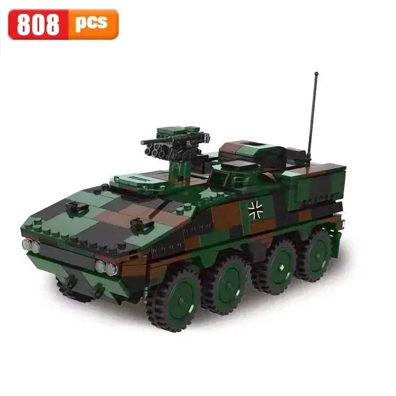 WW2 Military Tank Building Blocks Set for Kids Gift - ToylandEU