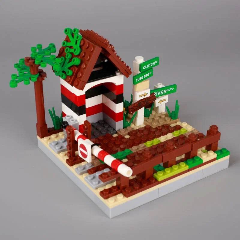 WW2 Ruins Building Blocks German Army Soldiers Figures Toys - ToylandEU