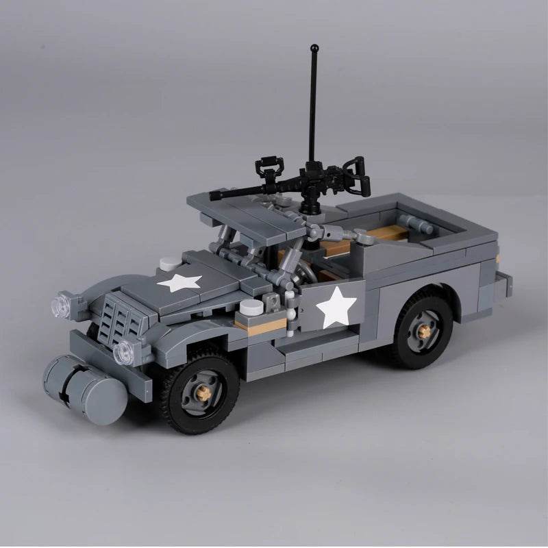 WW2 US Main Battle Tank M26 M12 Bricks Toys Boys Gift - ToylandEU