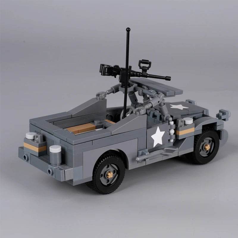 WW2 US Main Battle Tank M26 M12 Bricks Toys Boys Gift - ToylandEU