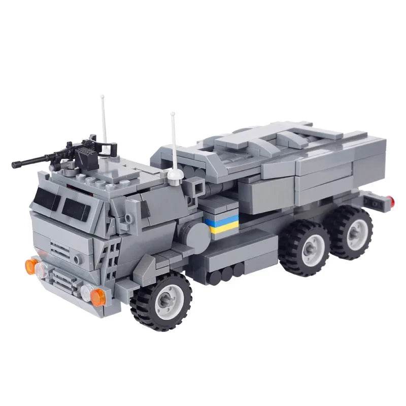 WW2 US Main Battle Tank M26 M12 Bricks Toys Boys Gift - ToylandEU