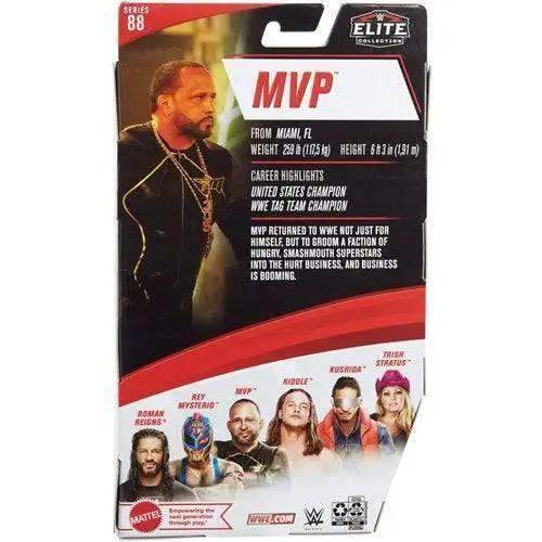WWE Elite Collection MVP Action Figure Series 88 Deluxe Articulation - ToylandEU