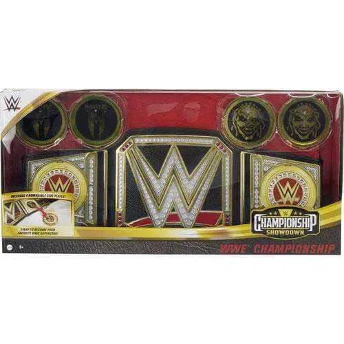 WWE Live Action Championship Showdown Belt With Interchangeable Plates - ToylandEU