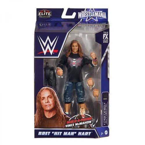 WWE WrestleMania 2022 Elite Articulated Action Figure Bret Hart - ToylandEU