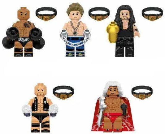  WWE Minifigure Set Of 5 Legends For Collectors Display -  ToylandEU™