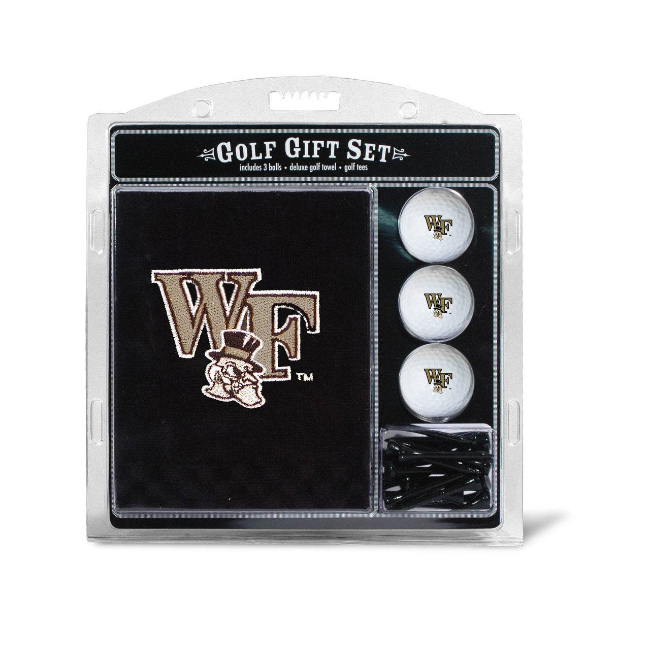 Wake Forest Demon Deacons Golf Gift Set Embroidered Towel - ToylandEU