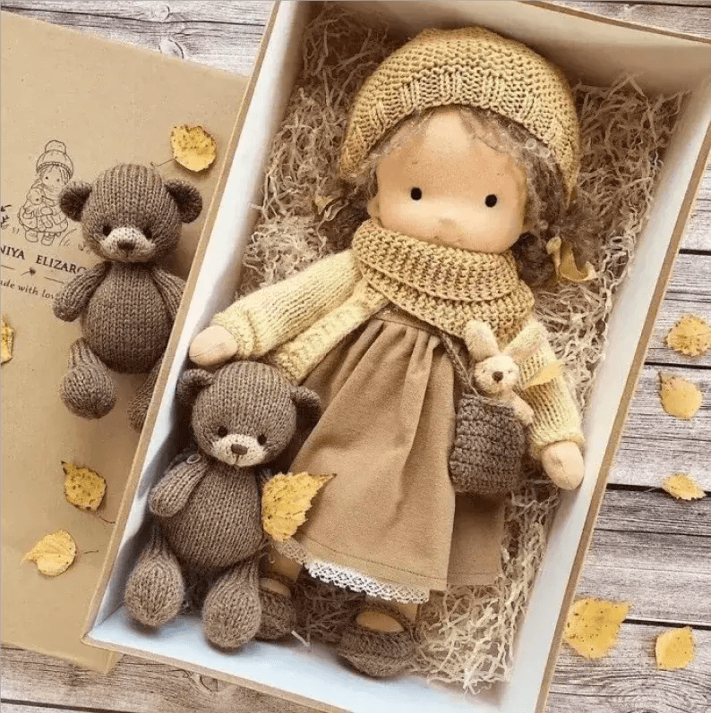  Waldorf Doll Dress Up Toy For Kids Comfort -  ToylandEU™