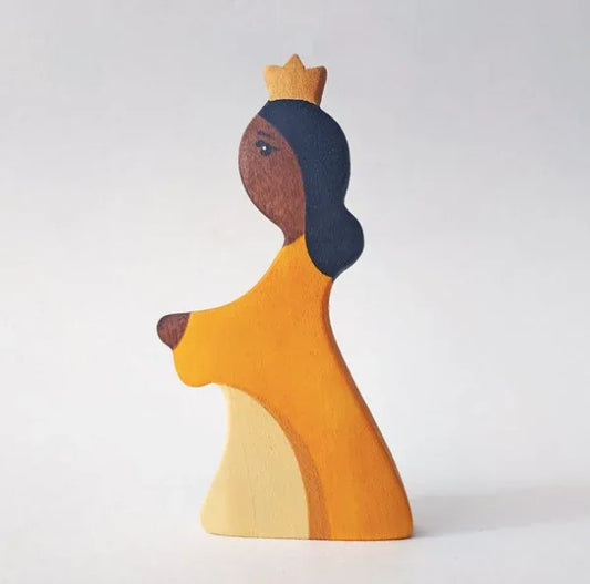 Waldorf Wooden Prince and Princess Figures- 2 pieces - ToylandEU