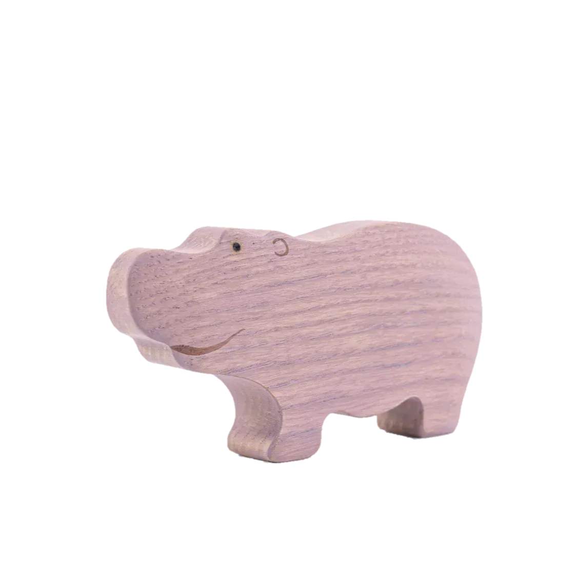 Waldorf Wooden Safari Animals Set Of 9 Hand Painted - ToylandEU