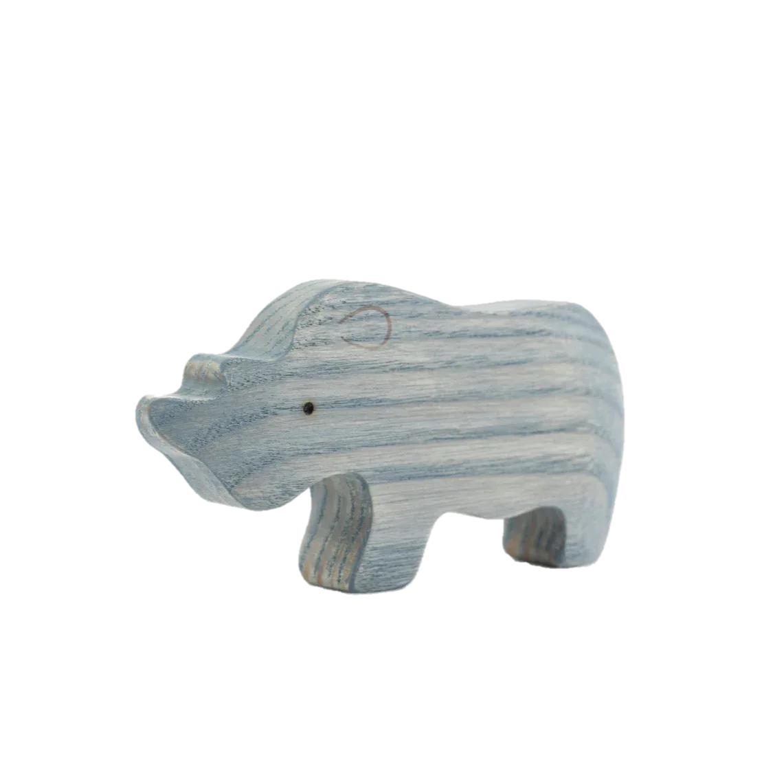 Waldorf Wooden Safari Animals Set of 9 Hand Painted - ToylandEU