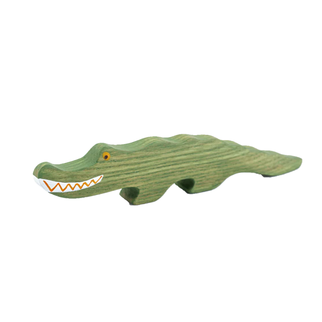 Waldorf Wooden Safari Animals Set of 9 Hand Painted - ToylandEU