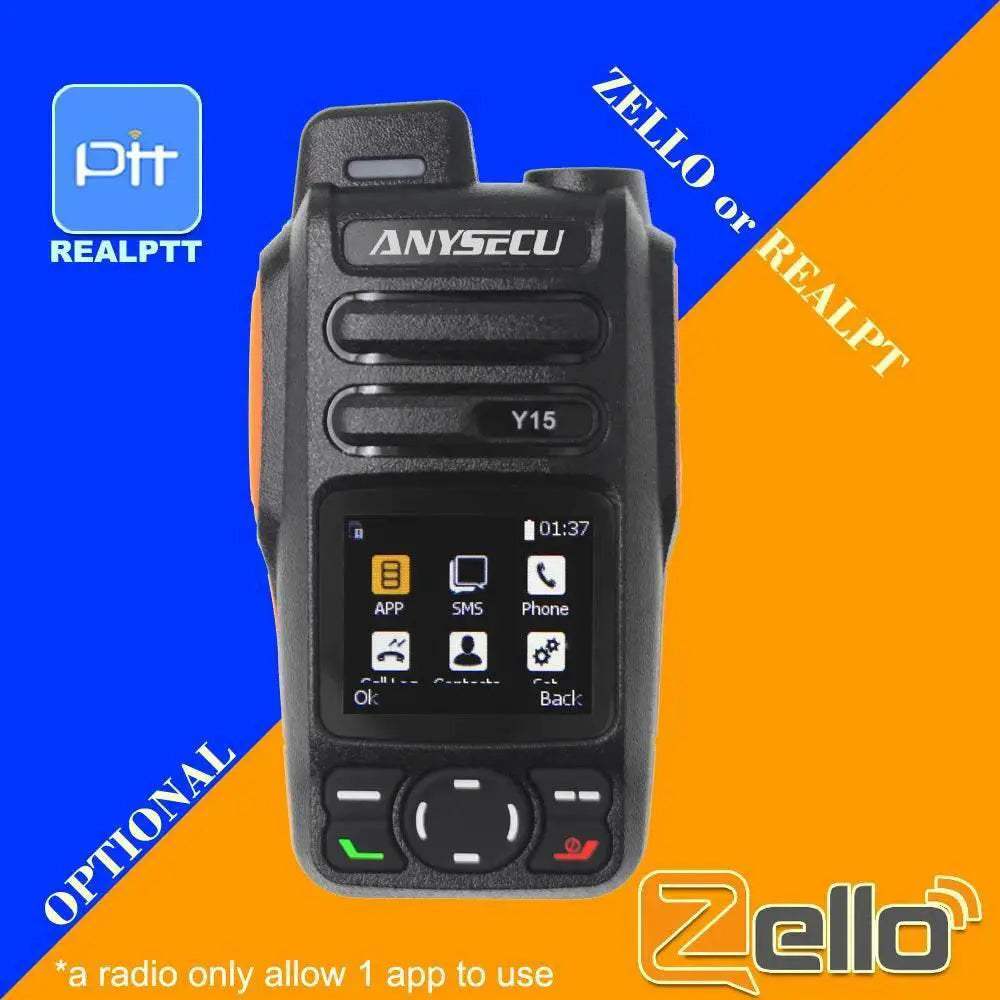  ANYSECU Y15 Android 5.1 4G Network Radio Walkie Talkie -  ToylandEU™