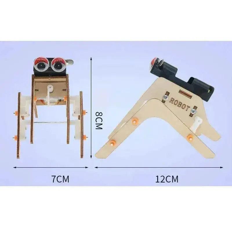  Walking Spider Robot Bionic Spiderman Model Science Education Kit Wooden STEM Puzzle -  ToylandEU™