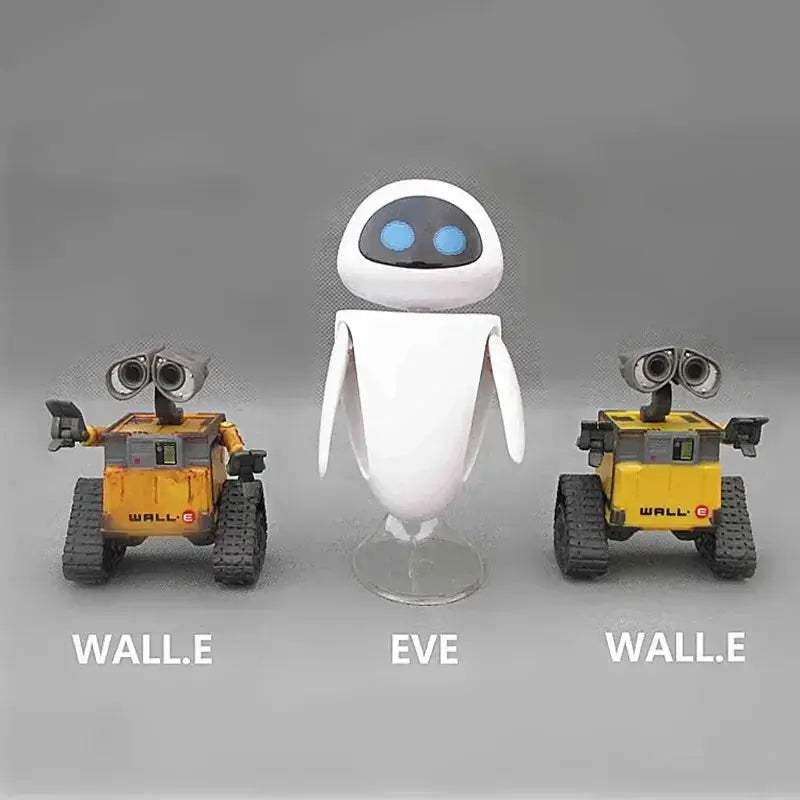 Wall-E Eve Durable PVC Action Figures Collection Gift 6cm 10cm - ToylandEU