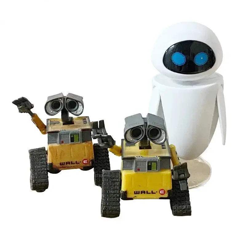Wall-E Eve Durable PVC Action Figures Collection Gift 6cm 10cm - ToylandEU