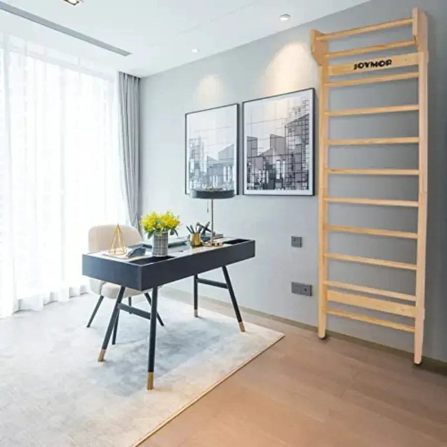 Wall Mounted Swedish Ladder Stall Bar For Full Body Stretching - ToylandEU