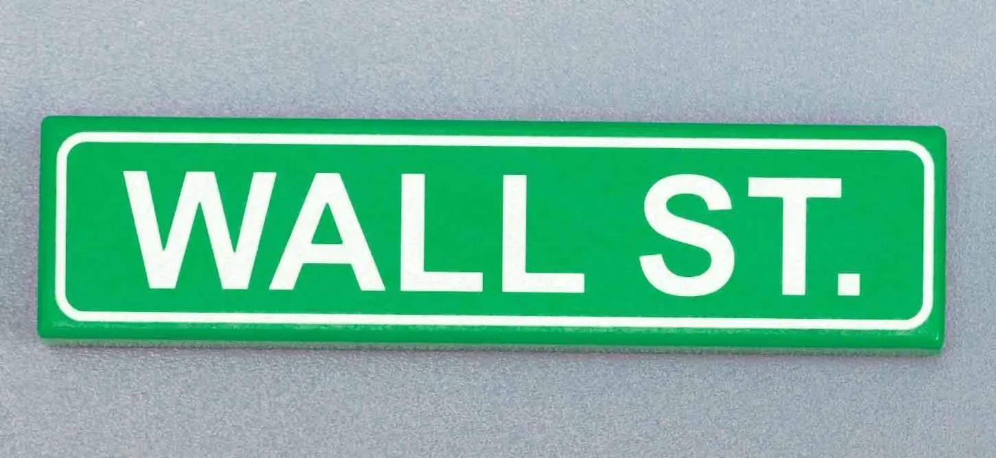 Custom Lego Tile Wall Signage 1x4 With Printed Artwork - ToylandEU