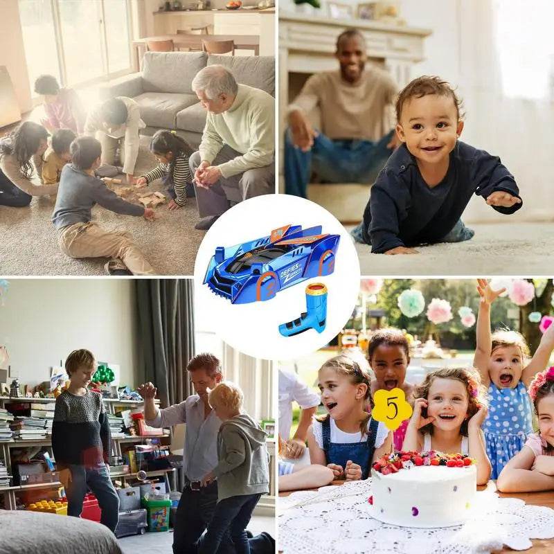 WallClimbing RC Car Stunt IR Laser Tracking Anti Gravitys Toy - ToylandEU