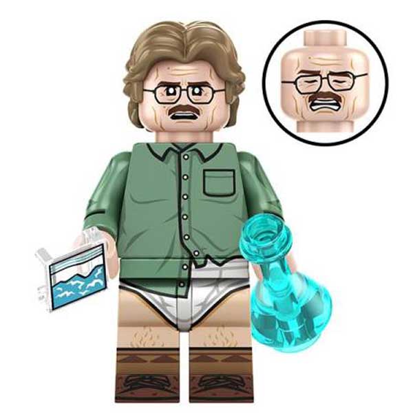 Walter White Minifigure | LEGO Compatible | Toylandeu™