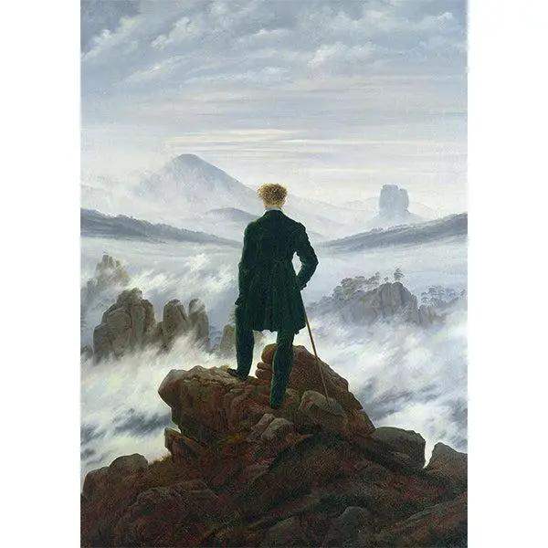 Wanderer Above the Sea of Fog 1000 Piece Jigsaw Puzzle - ToylandEU