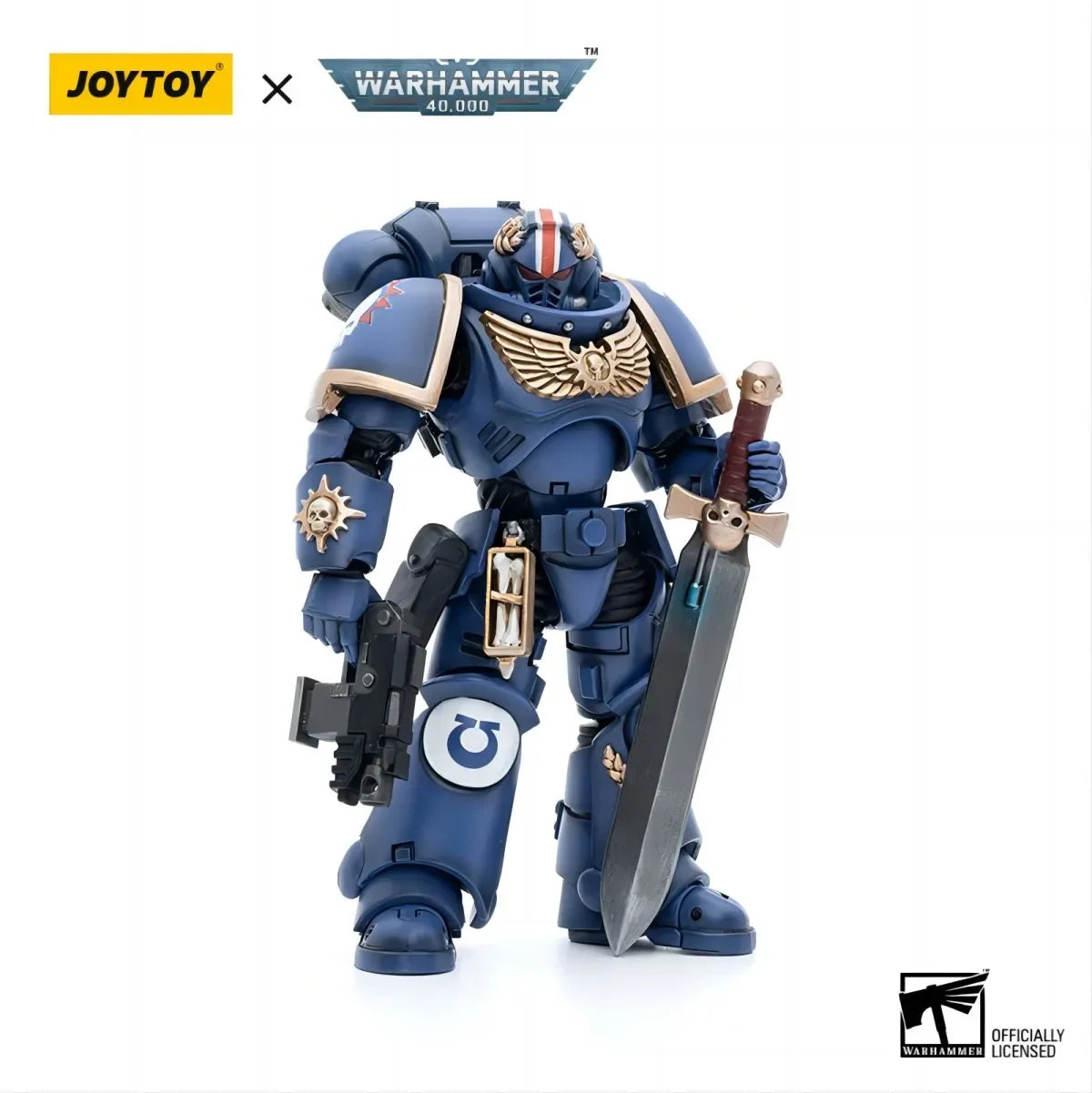 Warhammer 40,000 Ultramarines Primaris Lieutenant Action Figure - ToylandEU