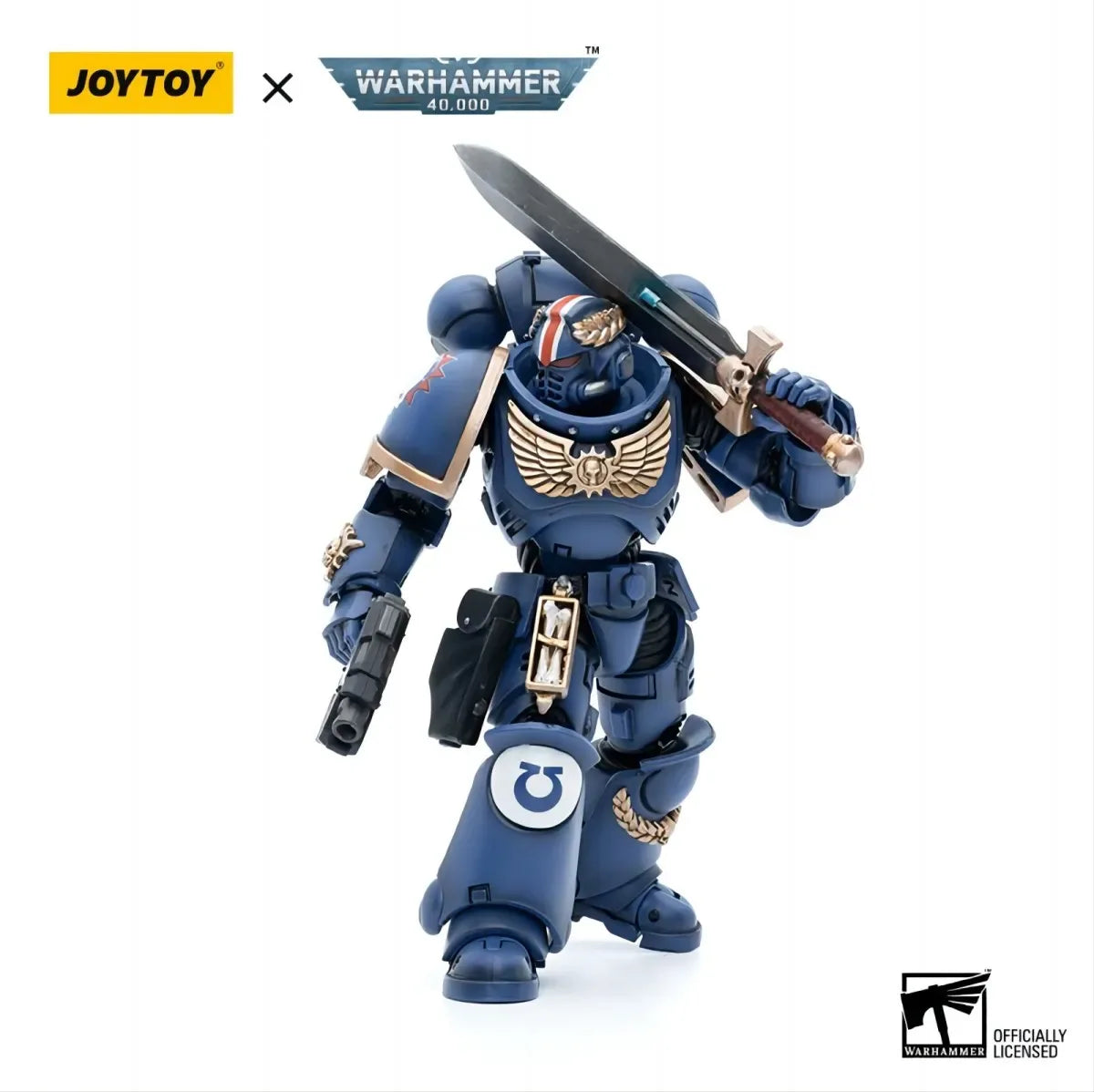 Warhammer 40,000 Ultramarines Primaris Lieutenant Action Figure - ToylandEU