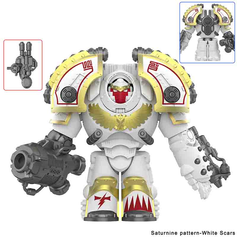 Warhammer 40000 Terminator Minifigure | LEGO Compatible | Toylandeu™