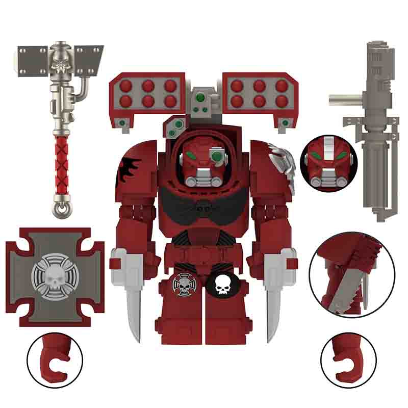 Warhammer 40k Minifigure | LEGO Compatible Big | Toylandeu™