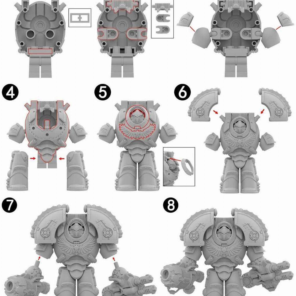 Warhammer Big Minifigure | Brick Compatible | Toylandeu™