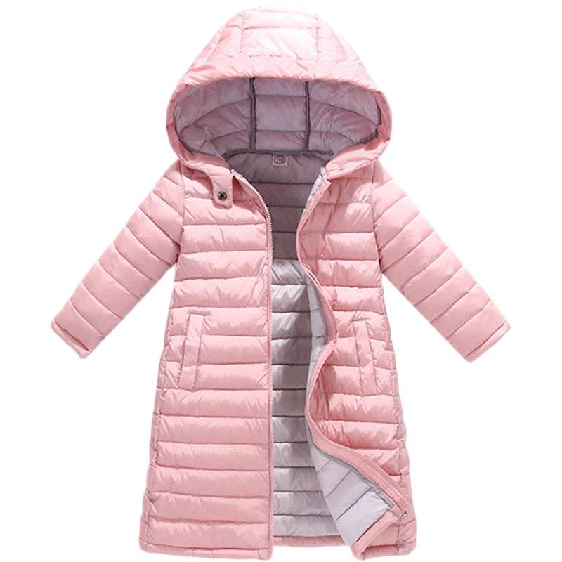 Warm Canvas Padded Hooded Coat Unisex For Kids Winter Wear - ToylandEU