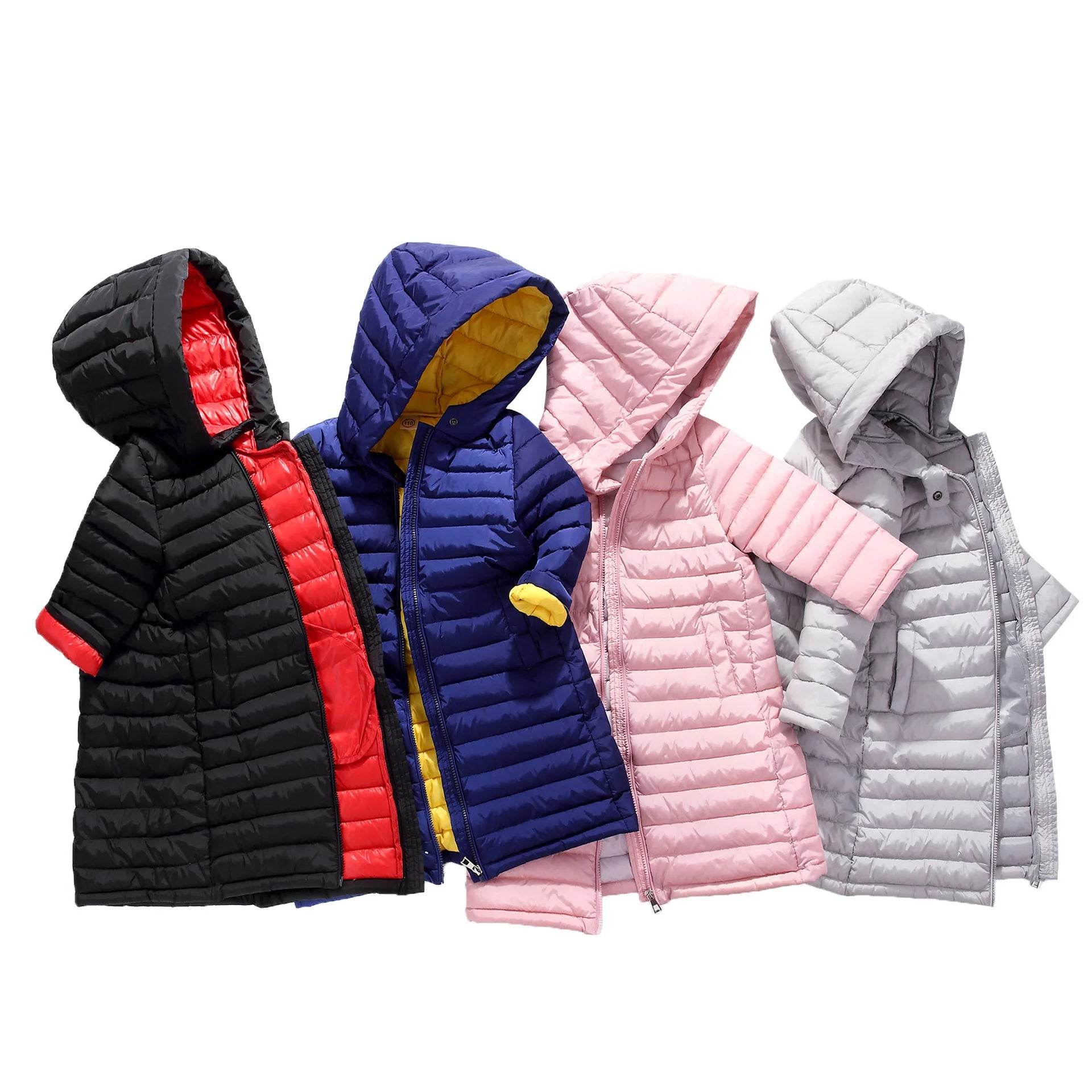 Warm Canvas Padded Hooded Coat Unisex For Kids Winter Wear - ToylandEU