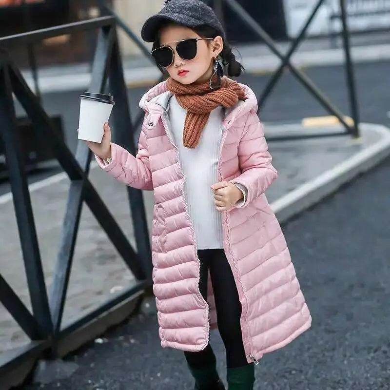 Warm Canvas Padded Hooded Coat Unisex For Kids Winter Wear - ToylandEU