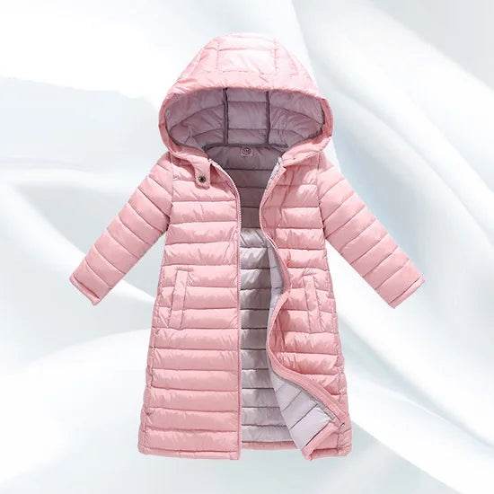 Warm Canvas Padded Hooded Coat Unisex For Kids Winter Wear - ToylandEU