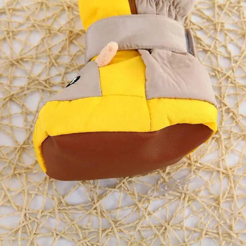  Warm Cartoon Toddler Winter Boots with Side Zipper and Thick Cotton Lining for Infants -  ToylandEU™