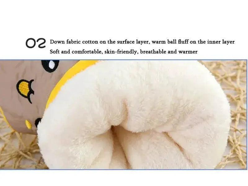  Warm Cartoon Toddler Winter Boots with Side Zipper and Thick Cotton Lining for Infants -  ToylandEU™