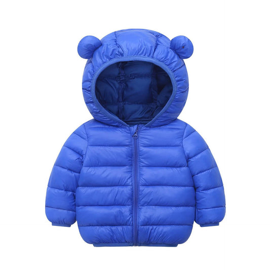 Warm Cotton Padded Hooded Jacket Lightweight For Kids - ToylandEU