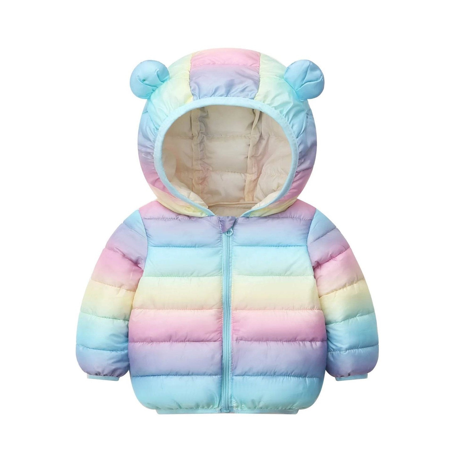 Warm Cotton Padded Hooded Jacket Lightweight For Kids - ToylandEU
