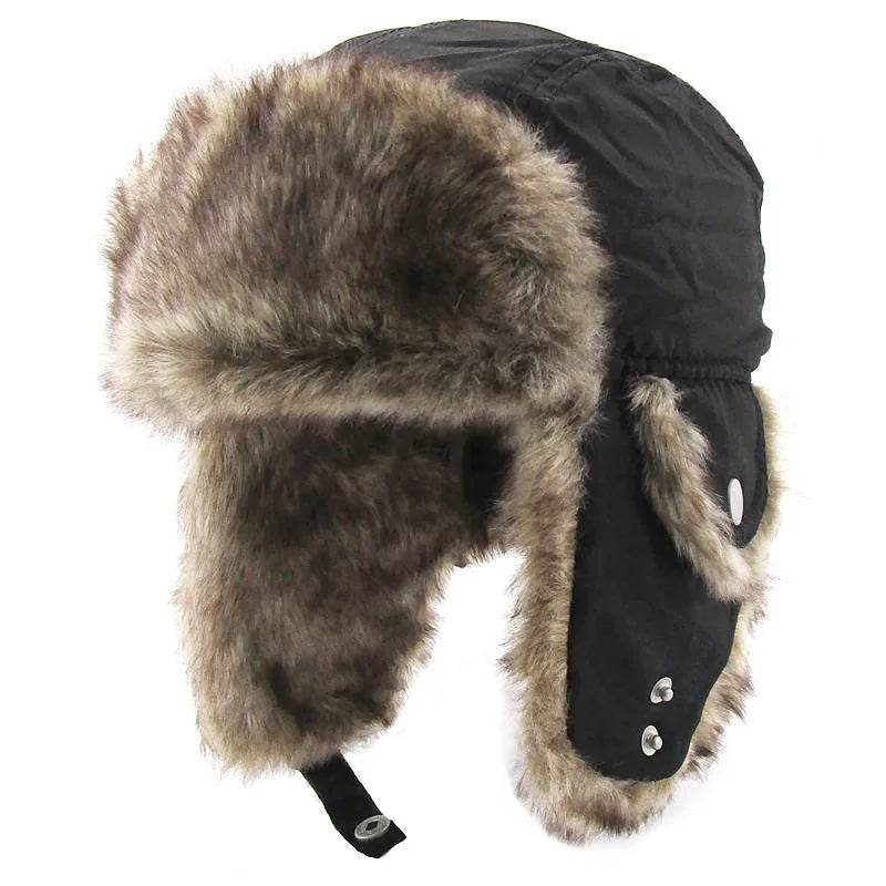 Warm Kids Fur Ushanka Hat Dinosaur Pattern For Ages 1 To 10 - ToylandEU