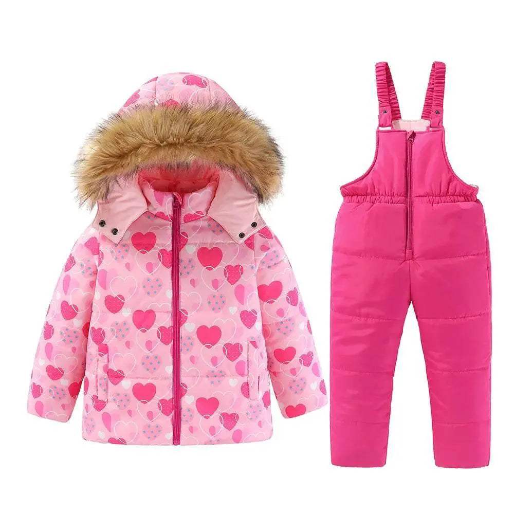  Warm Kids Hooded Ski Suit 4To6Y Insulated Toyland EU -  ToylandEU™