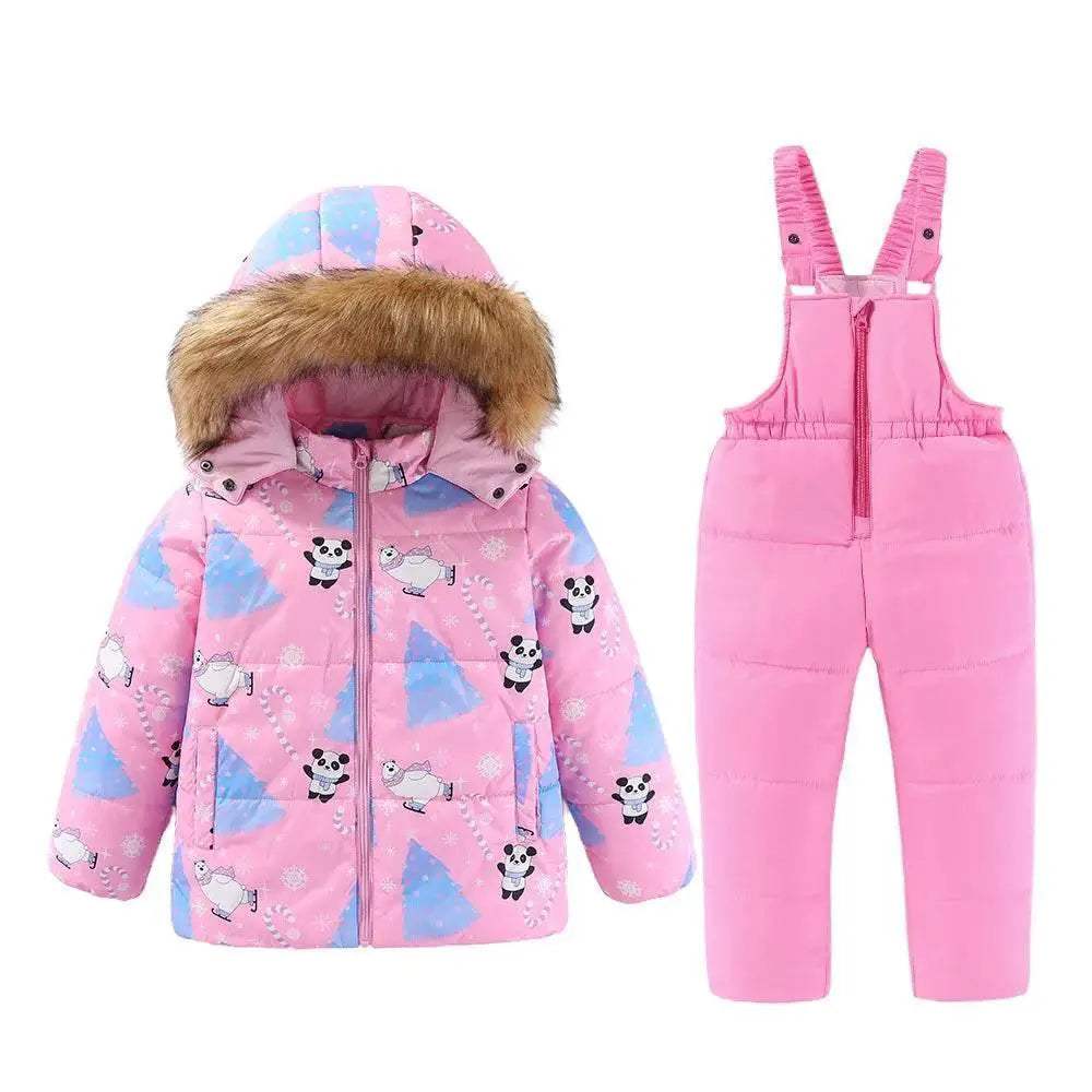  Warm Kids Hooded Ski Suit 4To6Y Insulated Toyland EU -  ToylandEU™
