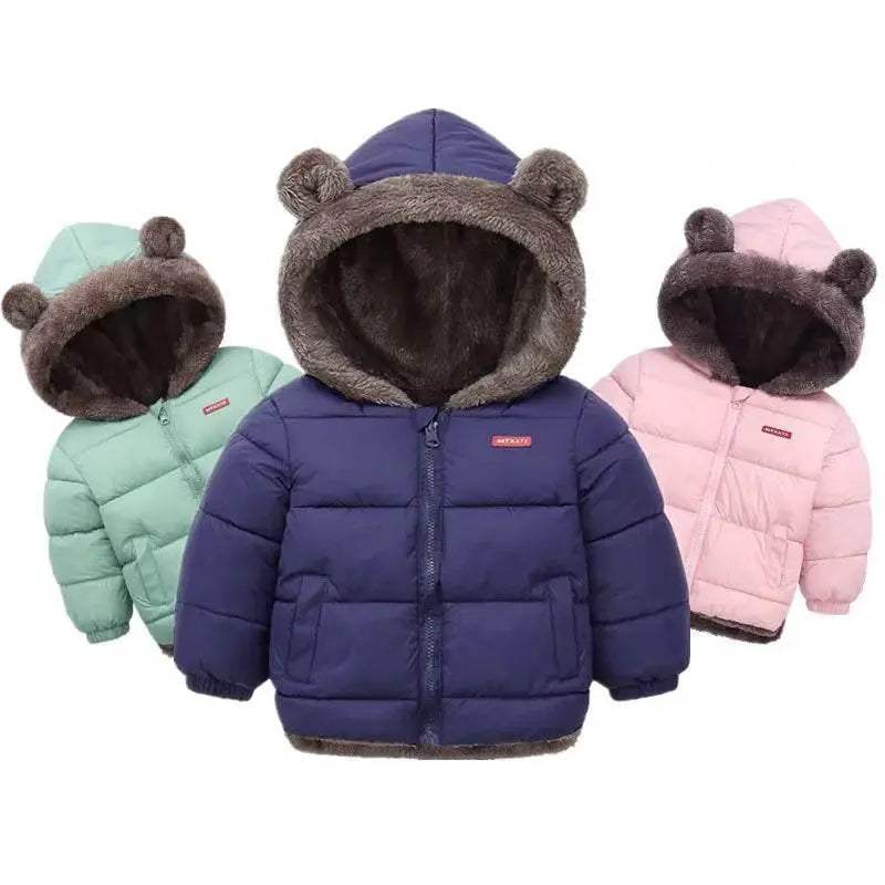  Warm Kids Lambwool Down Coat Hooded 2 6 Toyland EU -  ToylandEU™