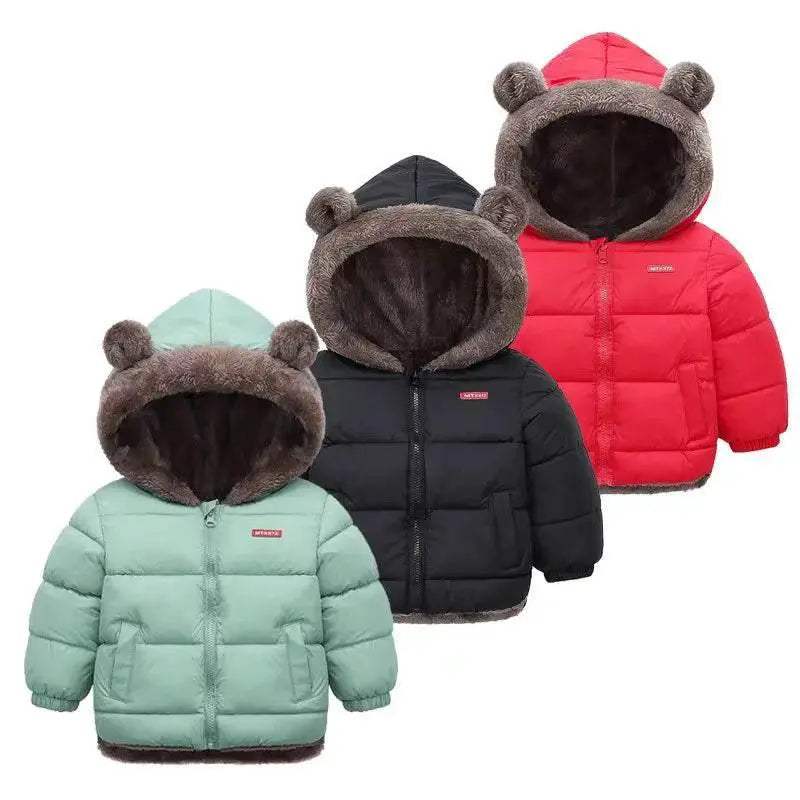  Warm Kids Lambwool Down Coat Hooded 2 6 Toyland EU -  ToylandEU™